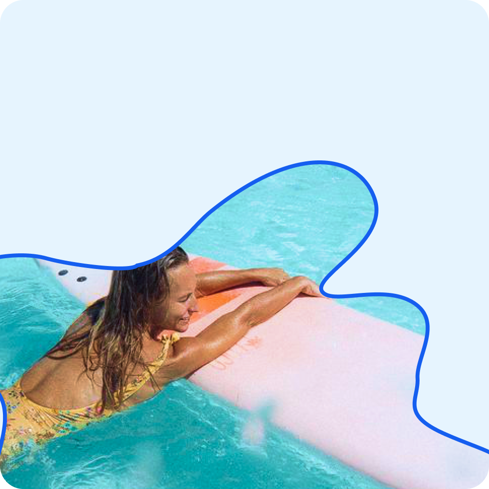 Surf spots for advanced surfers in summer